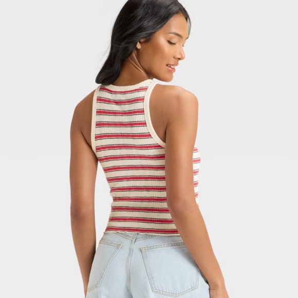 Universal Thread Variegated Ribbed Tank Top - Picture 2 of 5